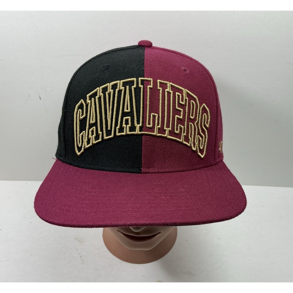 Cleveland Cavaliers NBA '47 Brand Cap Black Two Tone Adjustable‎ Snapback Hat